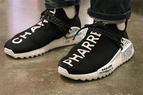 potential chanel x pharrell x adidas originals sneaker|adidas human race pharrell x chanel.